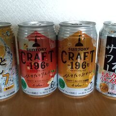 缶チューハイ　贅沢搾り、CRAFT-196℃他　計14本の画像