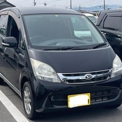 ダイハツムーヴ　人気のブラック　美車