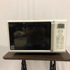 美品 TOSHIBA 東芝電子レンジ ER-T16(W) 2021年製 取扱説明書付 動作確認済 総庫内容量16L レンジ最高出力850W オレンジバックライト液晶