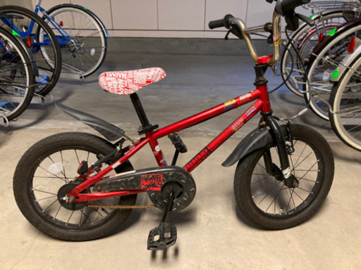 【☆値下げ☆】MARVELキッズ自転車(補助輪なし)