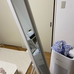 ニトリ購入◇スタンドミラーの画像