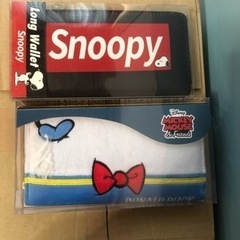 ドナルド スヌーピー 長財布 新品