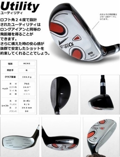 ゴルフキャディバッグ＋クラブセット