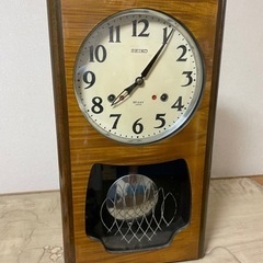 アンティークな振り子時計 #SEIKO #セイコー