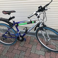パナソニック製　ATB中古自転車　21段変速　タイヤ26インチ