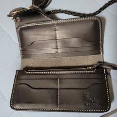 花山　レザーウォレットの画像