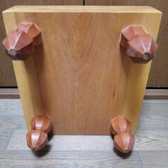 足付将棋盤+将棋駒セットの画像