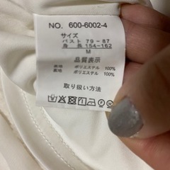 白のブラウスの画像