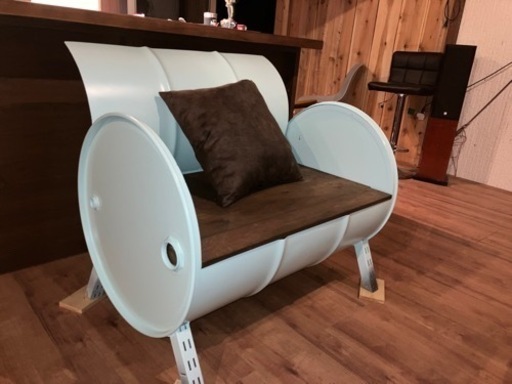 ドラム缶ソファー！