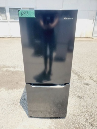 ✨2020年製✨693番 Hisense✨ノンフロン冷凍冷蔵庫✨HR-D15CB‼️