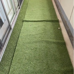中古　人工芝 ロール 1m×10m 芝丈20mm
