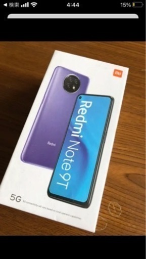 ソフトバンク Redimi Note 9T Nightfall Black