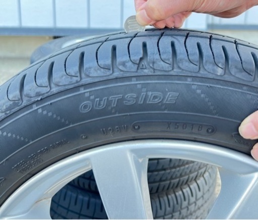 (商談中)DUNLOP 夏用タイヤ　14インチ