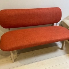 ニトリ ダイニングソファ 2人用イス ベンチシート