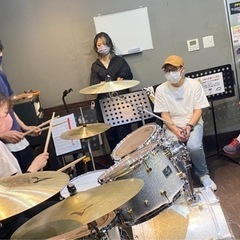 ドラム叩いてみたい、音楽好きな方大歓迎✨
