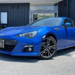 自社ローン　保証人不要　最大84回　頭金不要 スバル BRZ2.0 S　ワンオーナー　6速マニュアル （WRブルー・パール）の画像