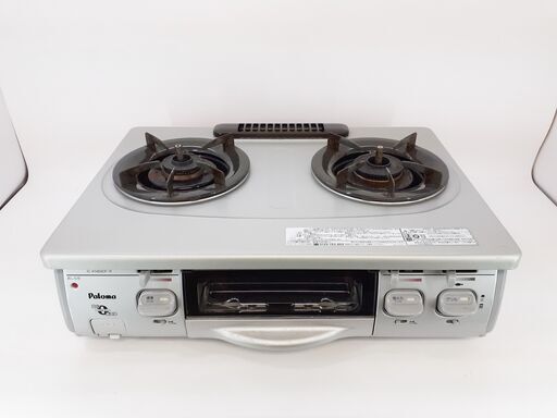 パロマ 2口ガスコンロ IC-KN690F-R LPガス　/TJ-0322 N
