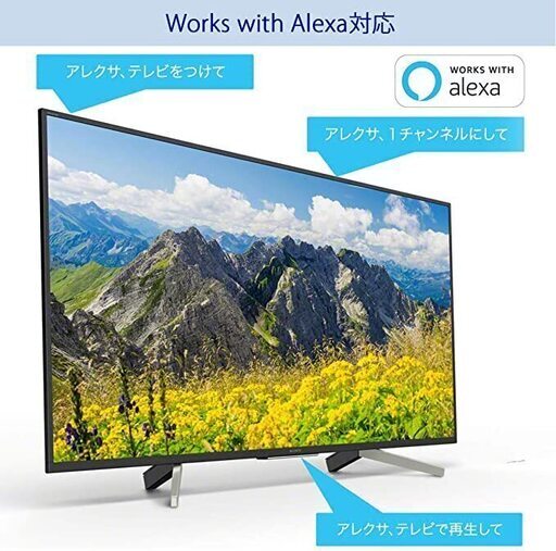 SONY BRAVIA 43型4Kテレビ (2019 購入)