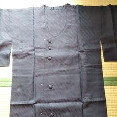 着物の上に羽織る雨合羽の着物 未使用 防水加工の画像