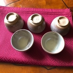 萩焼き湯飲み茶碗の画像