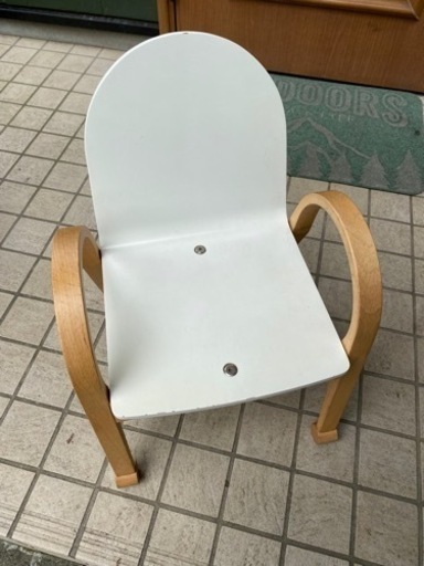 【受け渡し完了】N-kids Chairキッズチェア　子供椅子　安心の日本製（日進木工）