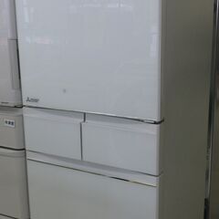 MITSUBISHI 5ドア冷蔵庫 自動製氷 ガラスドア タッチパネル 451L 2019年製 MR-MB45E-W1 MITSUBISHI 5ドア冷蔵庫 自動製氷 ガラスドア タッチパネル 451L