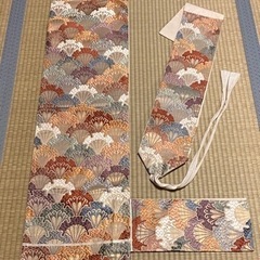 二部式帯　作り帯　二重太鼓