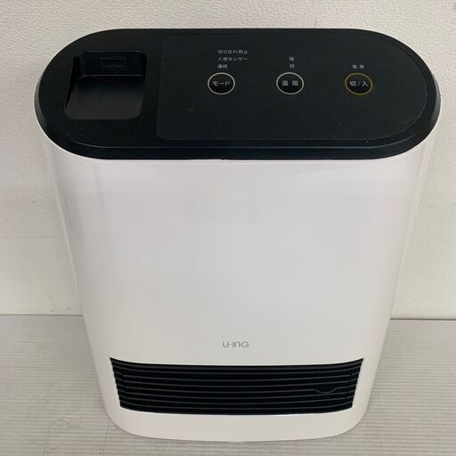 【U-ING】 ユーイング セラミック温風ヒーター US-S1000L 2018年製