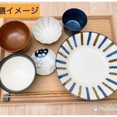 無印良品   木製角型トレー  15枚までの画像