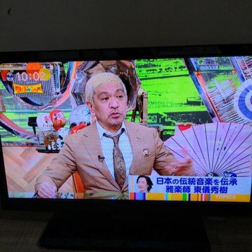 (お値下げ、最終価格です。)ドタキャンの為に再投稿になります。2019年製のLED液晶テレビになります。ゲーム用にも！(訳あり)