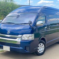 トヨタ　ハイエース　ワイドロング　TRH224W　車検付き　バッ...