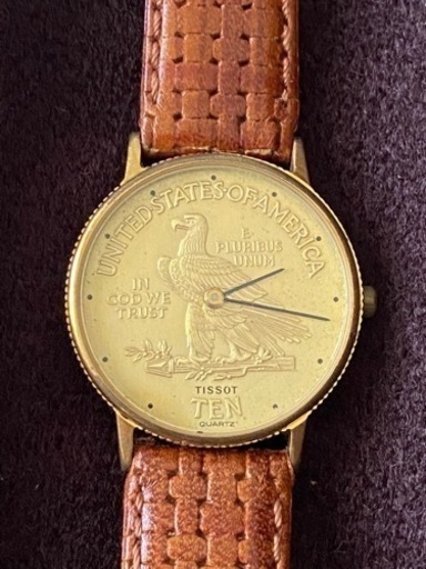 ⭐︎TISSOT GOLD coin⭐︎Boyzサイズ