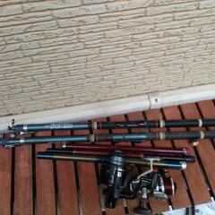 釣り竿　投げ竿2本 渓流竿3本 Daiwa REGAL-S 55...