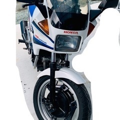 vt250f、エンジン好調、フォークオイル漏れ有