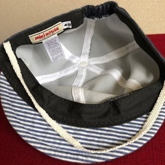 【値下げ！】ミキハウス　帽子　４８センチの画像