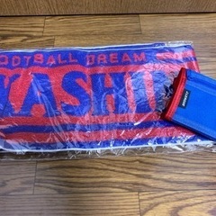 鹿島アントラーズ　タオルマフラー　財布の画像