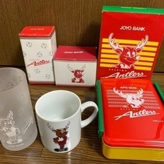 鹿島アントラーズ　ランチボックス　マグカップ　グラス