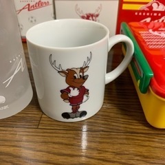 鹿島アントラーズ　ランチボックス　マグカップ　グラスの画像