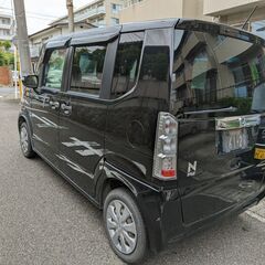 平成27年式 後期モデル  ホンダ N BOX G Lパッケージ JF1 黒 12.4万km 修復歴なし ナビTV/バックカメラ/左パワースライドドアの画像