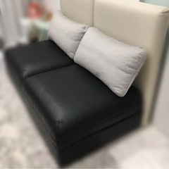 クッション別売り　上質な座り心地！最終値下げ収納つきIKEAで1...