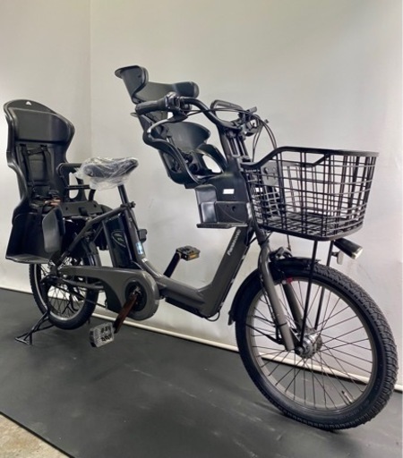 関東全域送料無料 保証付き 電動自転車 パナソニック ギュットアニーズ 20インチ 8.9ah 3人乗り