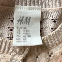 ボレロ　女の子　H&M （１歳〜２歳）の画像
