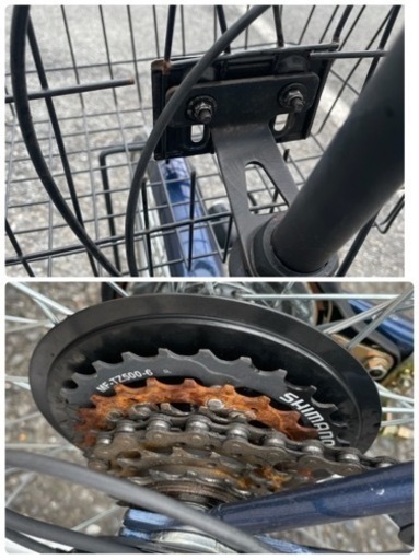 GM239【近隣配達可能】Lueed 自転車　6弾ギア　オートライト　リサイクルショップ　ケイラック朝霞田島店　ケイラック　埼玉県　朝