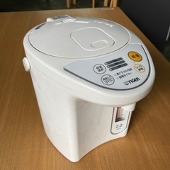 ● 電気ケトル、タイガーマイコン電動ポット、2.2リットル