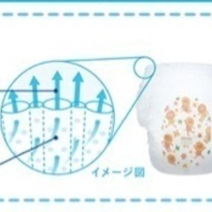 【未開封】王子ネピア Whito ホワイト 新生児 3時間 82枚×2個 紙おむつ テープの画像