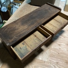 ● テレビ台、昭和レトロ、引き出し収納の画像