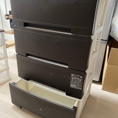4段引き出し衣類収納ボックス(クラリッチ54)