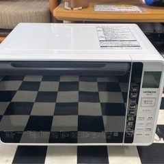 【リサイクルサービス八光　田上店　安心の3か月保証　配達・設置OK】日立 HITACHI MRO-F6Y W [オーブンレンジ 22L ホワイト]