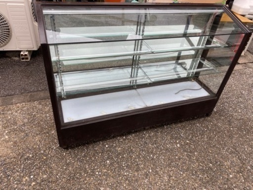 鉄枠　ガラスケース　ショップ　什器展示棚　飾り棚 陳列棚