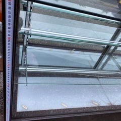 鉄枠　ガラスケース　ショップ　什器展示棚　飾り棚 陳列棚の画像